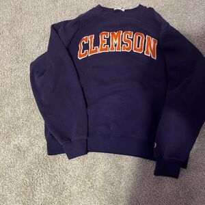 Vintage Clemson crewneck sweater